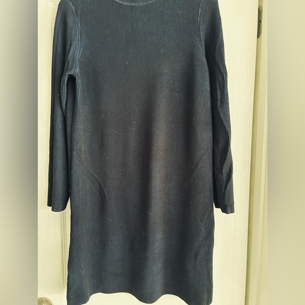 Chic Black Long Sleeve Dress
